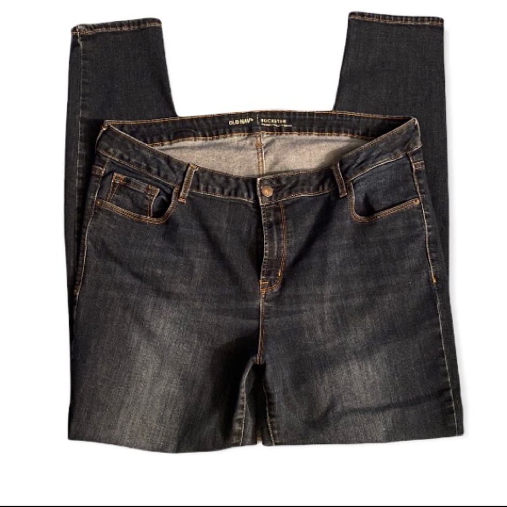18 Long OLD NAVY MID RISE JEANS SZ 18LONG